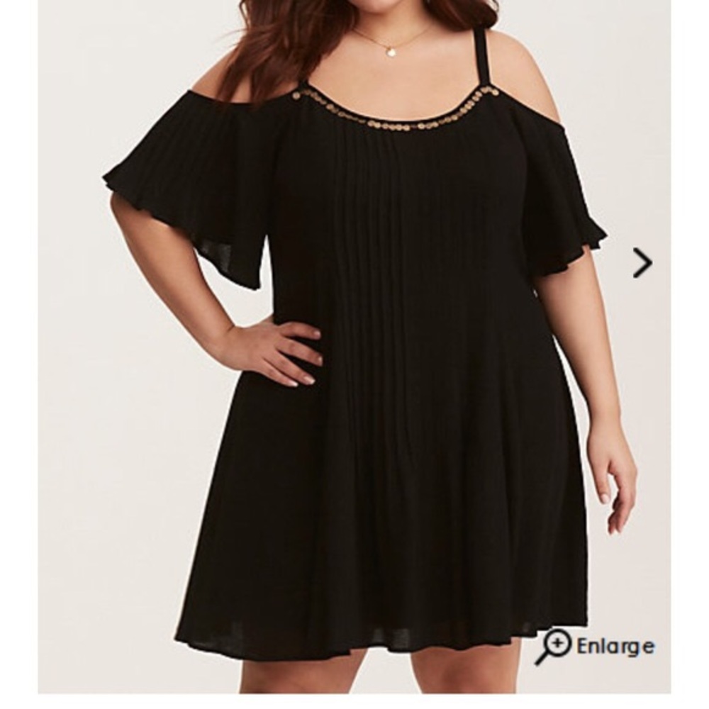 Torrid Cold Shoulder trapeze